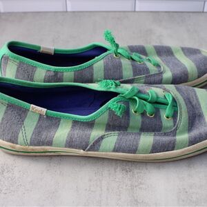 Keds X Kate Spade New York  Striped Sneakers Size 9.5